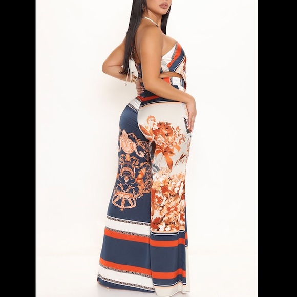 SATIN PANT SET - Picture 3 of 6